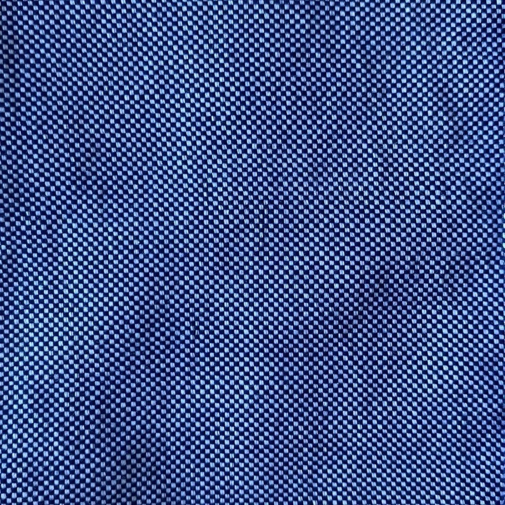 Zara Man Blue Button Down Shirt with navy elbow pads - S - Picture 3 of 6
